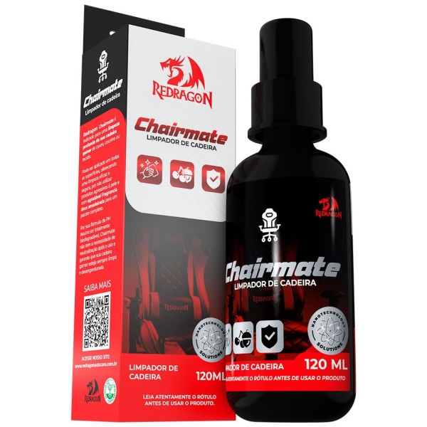 Encontraproduto.com.br - Limpa Cadeira Gamer Chairmate 120 Ml - Redragon