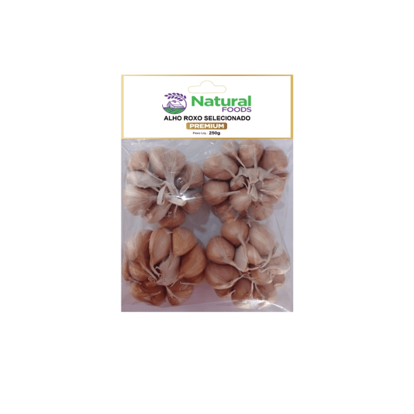 Encontraproduto.com.br - Alho Roxo Premium Natural Foods 300g