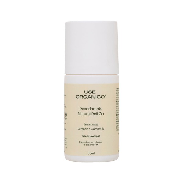 Encontraproduto.com.br - Kit com 6 Desodorantes Naturais Lavanda e Camomila 55ml - Use Orgânico
