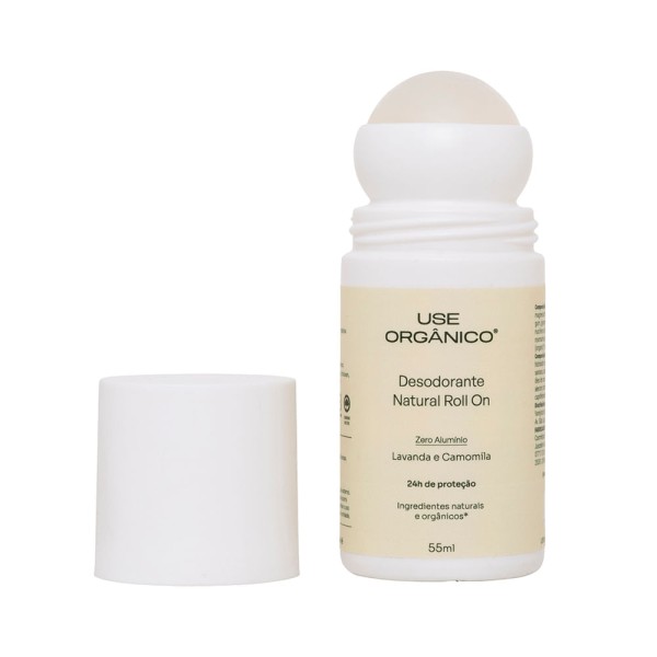 Encontraproduto.com.br - Kit com 6 Desodorantes Naturais Lavanda e Camomila 55ml - Use Orgânico