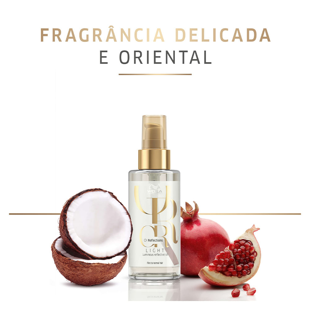 Oleo Capilar 100ml Oil Reflections Light - Wella Profissional