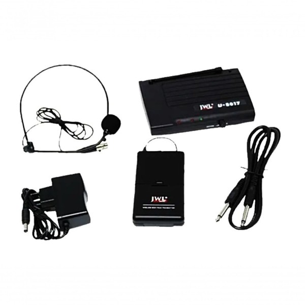 Encontraproduto.com.br - Microfone Sem Fio Usb Jwl U-8017x - Uhf