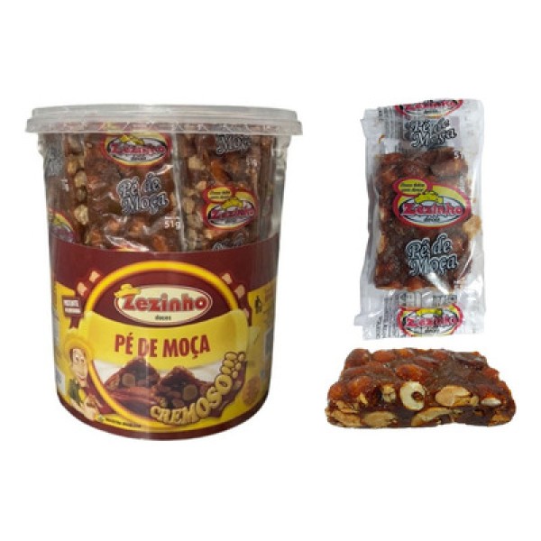 Encontraproduto.com.br - Pe De Moça Pote 20X51G - Zezinho