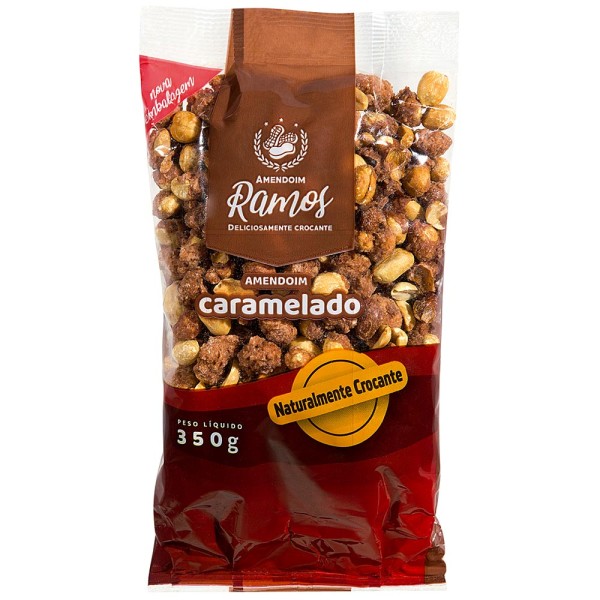 Encontraproduto.com.br - Amendoim Ramos Caramelado 350g