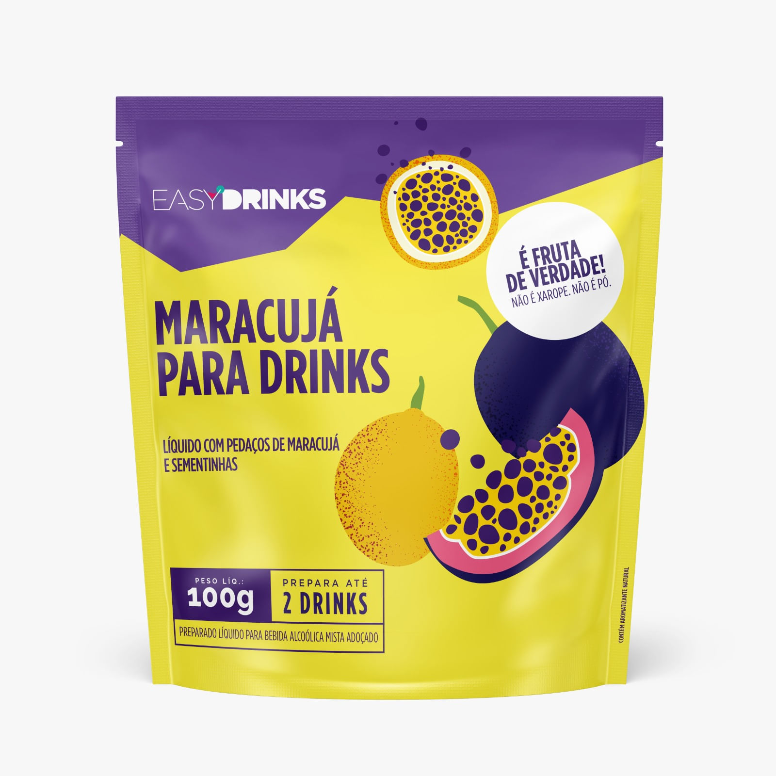 SACHE EASY DRINKS MARACUJA 100GR