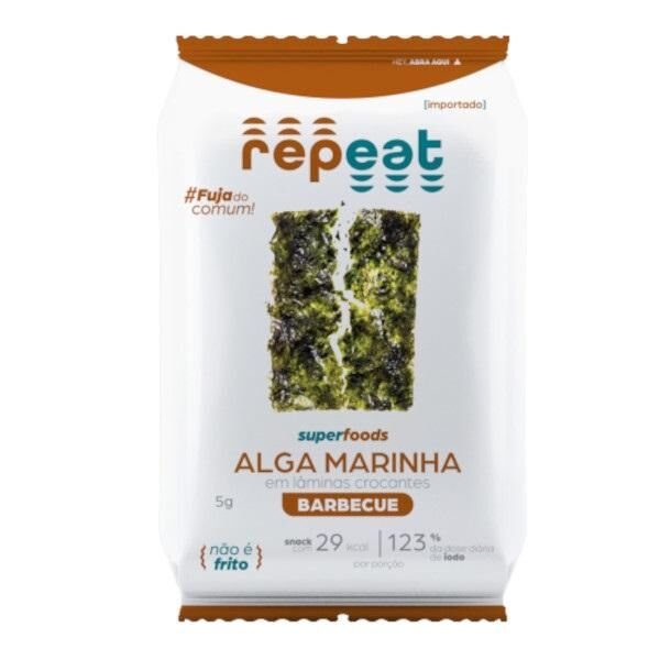 Encontraproduto.com.br - Snack de Algas Barbecue Veggie Repeat 5g