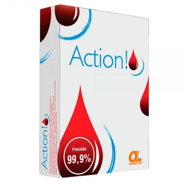 Encontraproduto.com.br - Teste Rápido de HIV Action Autoteste Orange Life 1 Unidade