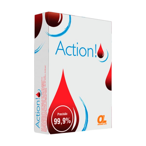 Encontraproduto.com.br - Teste Rápido de HIV Action Autoteste Orange Life 1 Unidade