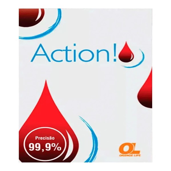 Encontraproduto.com.br - Teste Rápido de HIV Action Autoteste Orange Life 1 Unidade