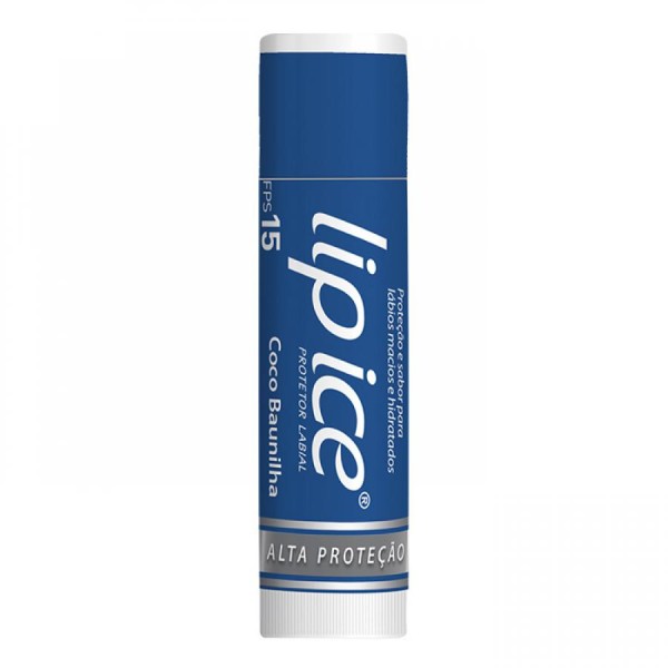 Encontraproduto.com.br - Protetor Labial Lip Ice Coco e Baunilha FPS15