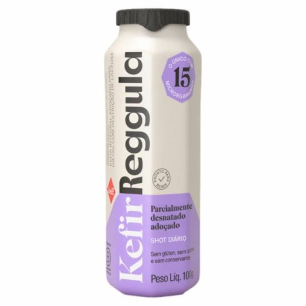 Encontraproduto.com.br - Leite Fermentado Kefir Keiff Reggula Desnatado Sem Açúcar 100g
