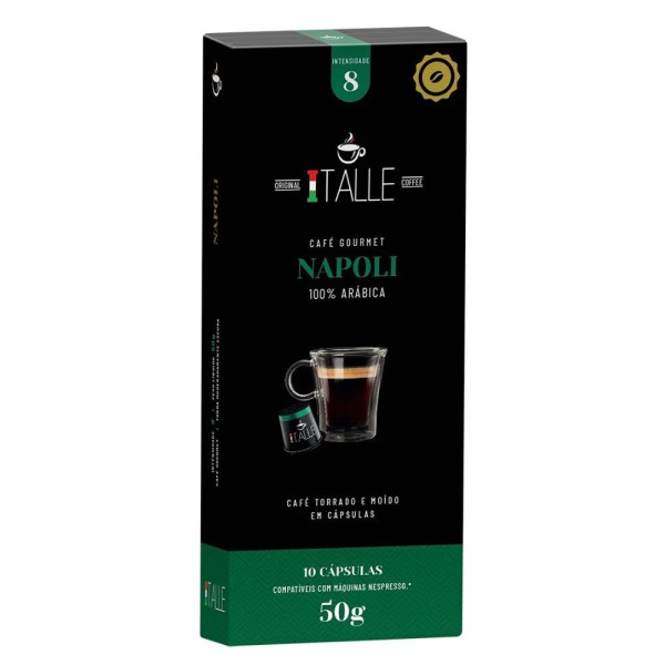 Encontraproduto.com.br - Café em Cápsula Italle Nespresso | Com 10 Cápsulas