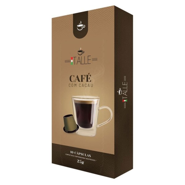 Encontraproduto.com.br - Café em Cápsula Italle Cacau | Com 10 Cápsulas