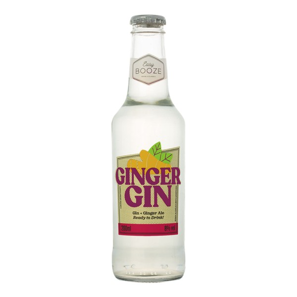 Encontraproduto.com.br - Ready To Drink Ginger Gin E.booze 200ml