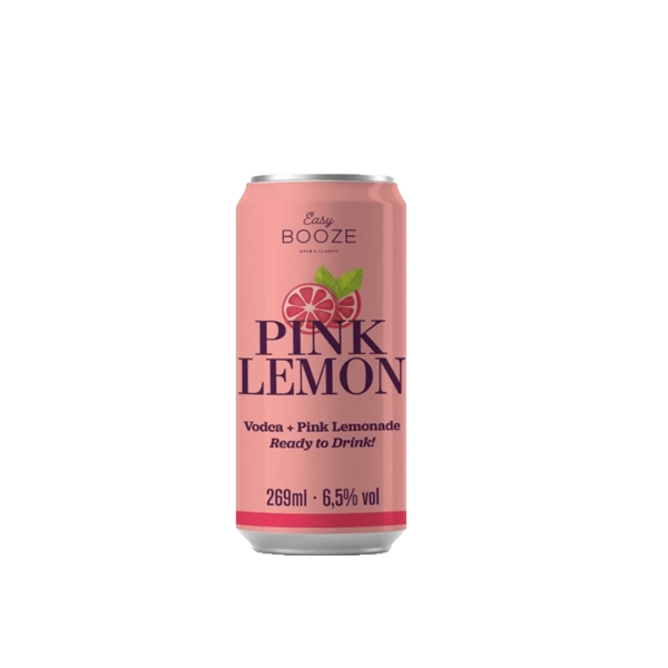 Encontraproduto.com.br - Easy Booze Lata 269ml Vodka+pink Lemon - 12 Unidades