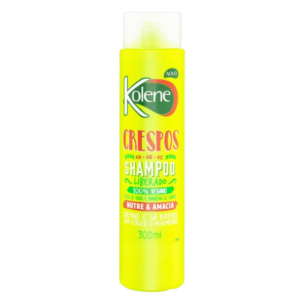 Encontraproduto.com.br - Shampoo Kolene Crespos Frasco com 300ml