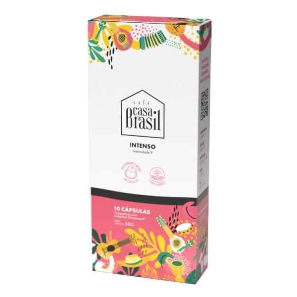 Encontraproduto.com.br - Cápsulas de Café Intenso 10 Unidades Casa Brasil