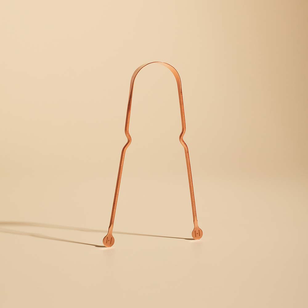 Encontraproduto.com.br - Raspador de Língua Holistix - 100% cobre