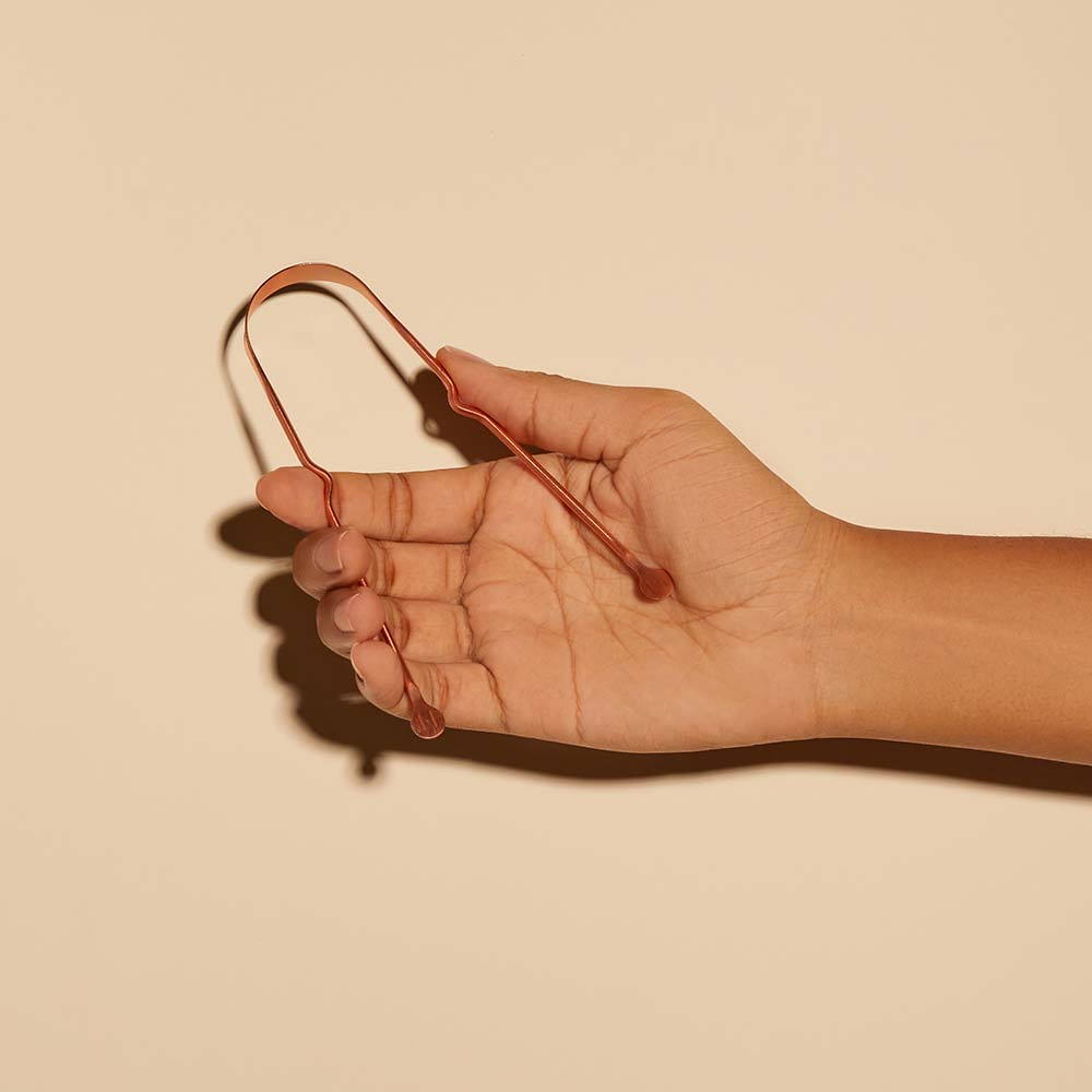 Encontraproduto.com.br - Raspador de Língua Holistix - 100% cobre