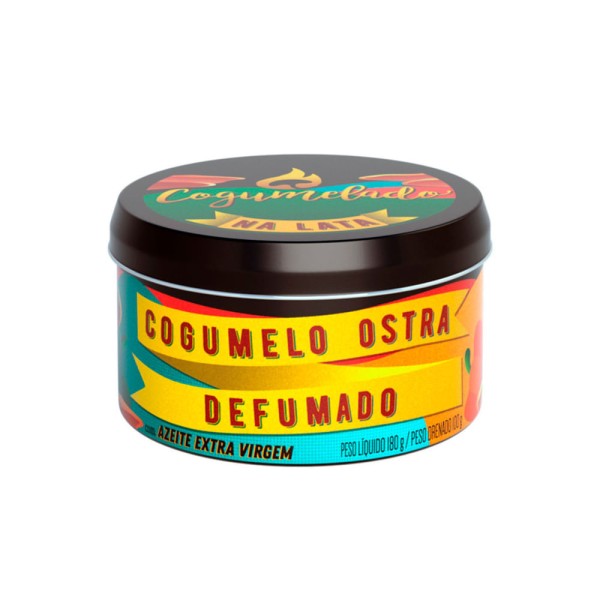 Encontraproduto.com.br - Cogumelo Ostra Defumado Na Lata 180g