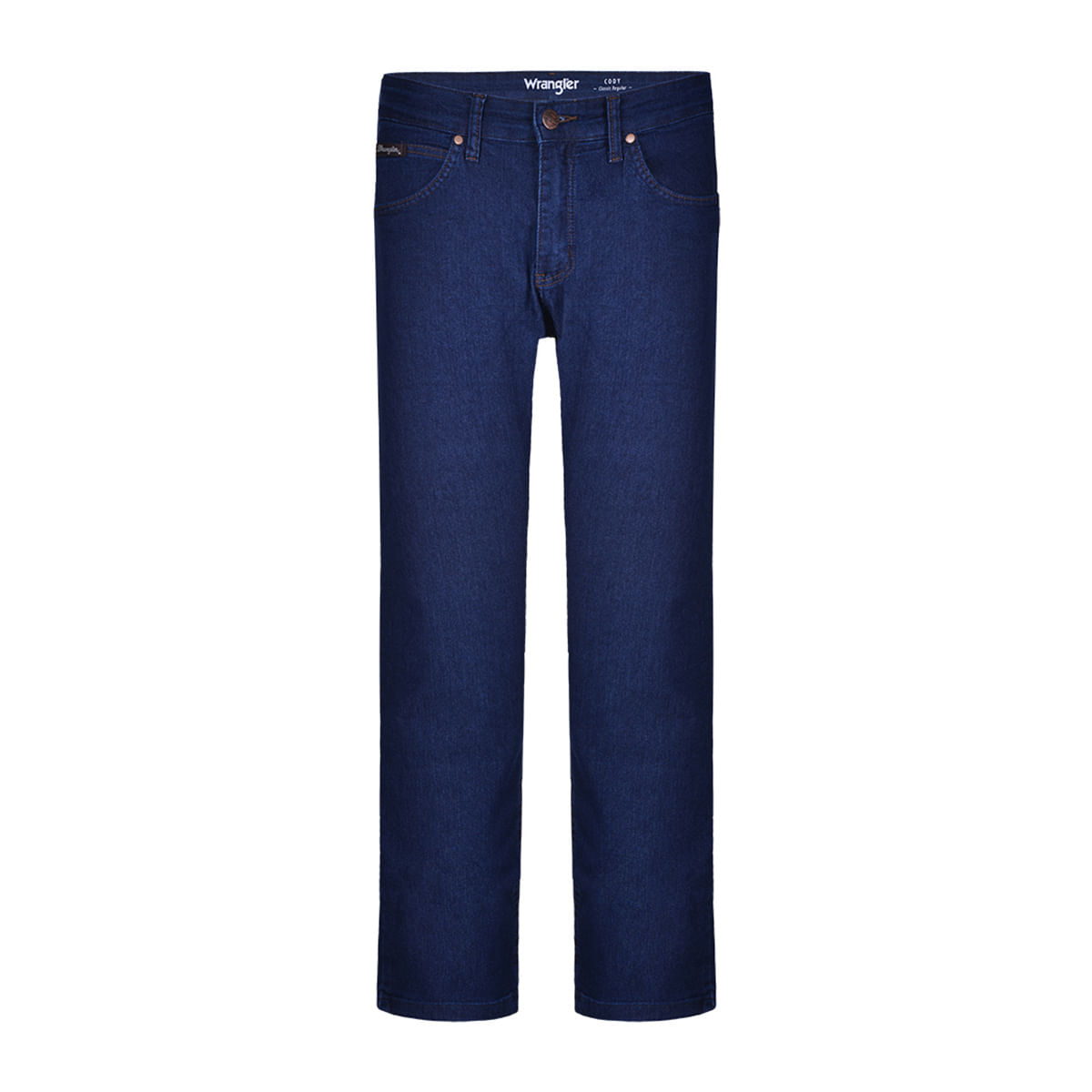 Calça Jeans Reta Masculino Azul Tamanho 40 Em Algodão Wrangler