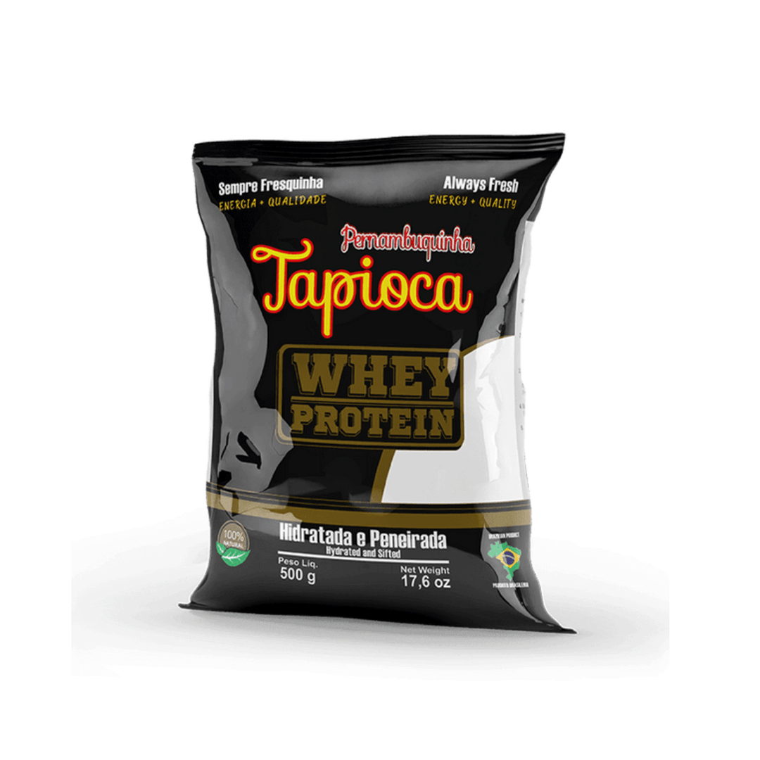 Encontraproduto.com.br - Tapioca com Whey Protein Pernambuquinha Pacote 500g