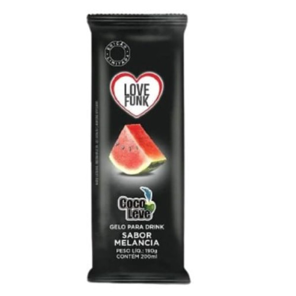 Encontraproduto.com.br - Gelo Para Drink Melancia Coco Leve  190g