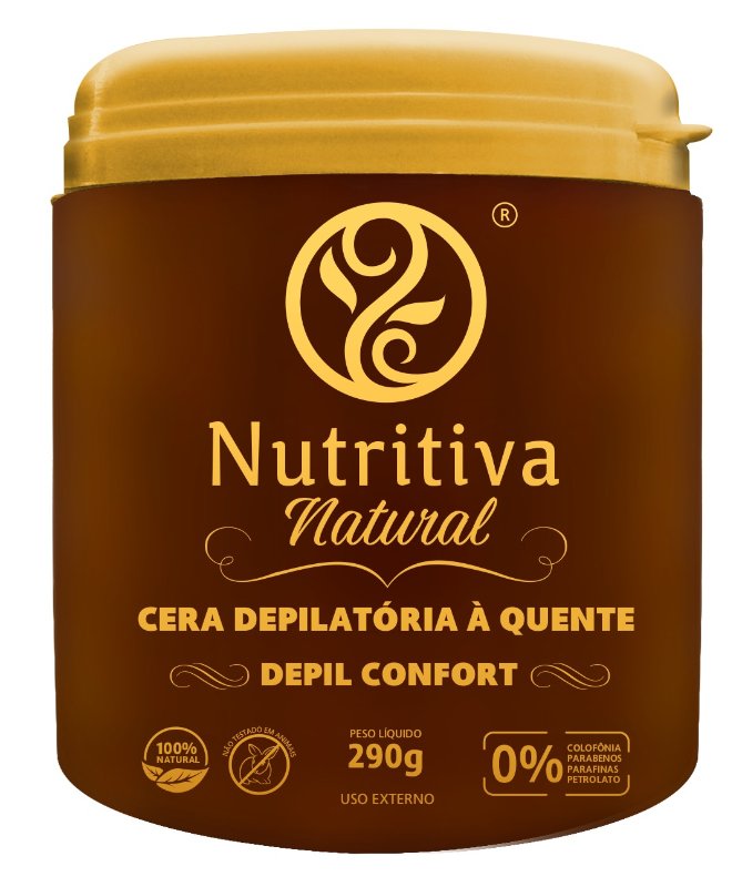 Cera Depilatoria Quente 290g Depil Confort - Nutritiva