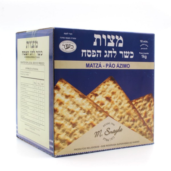 Encontraproduto.com.br - Matzá Pão Ázimo M.Snayde 1kg