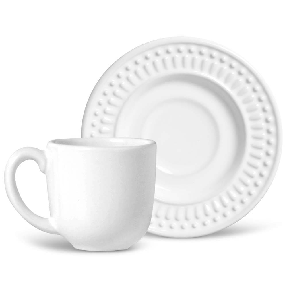 Encontraproduto.com.br - Aparelho de Jantar, Café e Sobremesa Porto Brasil Ravenna Roma 61089 - 20 Peças