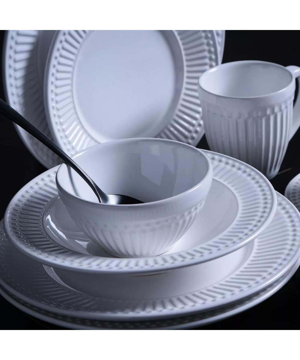 Encontraproduto.com.br - Aparelho de Jantar, Café e Sobremesa Porto Brasil Ravenna Roma 61089 - 20 Peças
