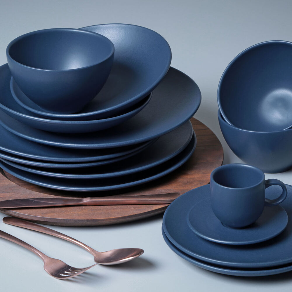 Encontraproduto.com.br - Jogo 6 Pratos Fundos Coup Stoneware Boreal - Porto Brasil