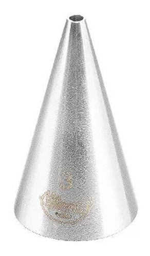 Encontraproduto.com.br - Bicos Para Confeitar - Perlê - Aço Inox - Nº3 - 1 Un