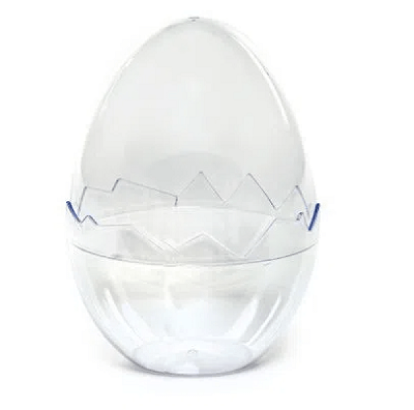 Encontraproduto.com.br - Ovo Decorativo Transparente 17cm 1824034