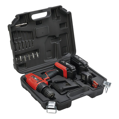 Encontraproduto.com.br - Parafusadeira e Furadeira a Bateria Worker PFW018 18V Acompanha Maleta com 1 Carregador e 2 Baterias