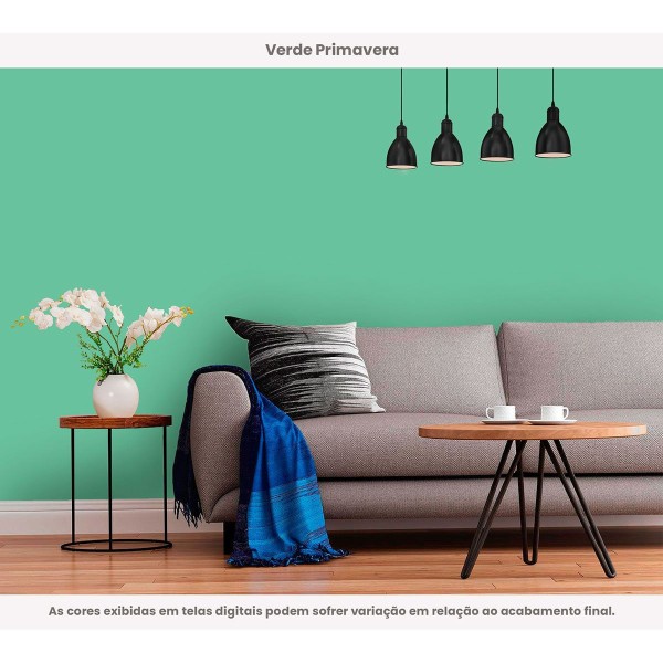 Encontraproduto.com.br - Tinta Acrílica Hidrotintas Econômica Fosca 3L Demais Verde Primavera (MP)