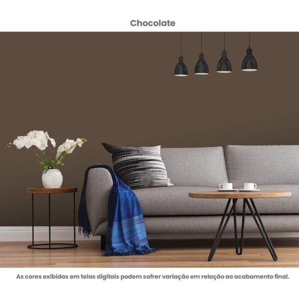Encontraproduto.com.br - Tinta Acrílica Standard Semibrilho Hidrotintas 15L Brilho E Cor Chocolate (MP)