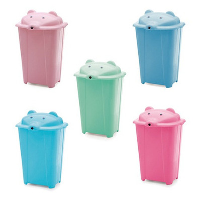 Cesto de Roupas Adoleta Bebê Urso - 44 Litros