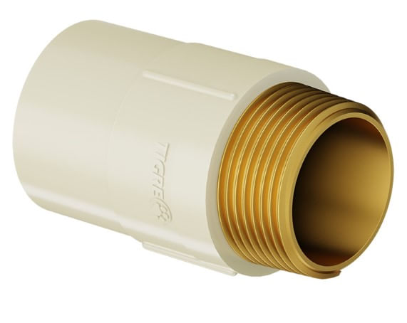 Encontraproduto.com.br - Conector de Transição Rosca Fêmea Macho CPVC DN35 x 1.1/4