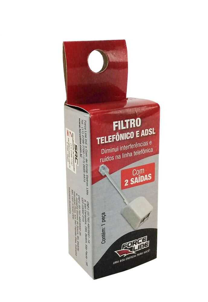 Encontraproduto.com.br - filtro adsl 2sd 498 force line
