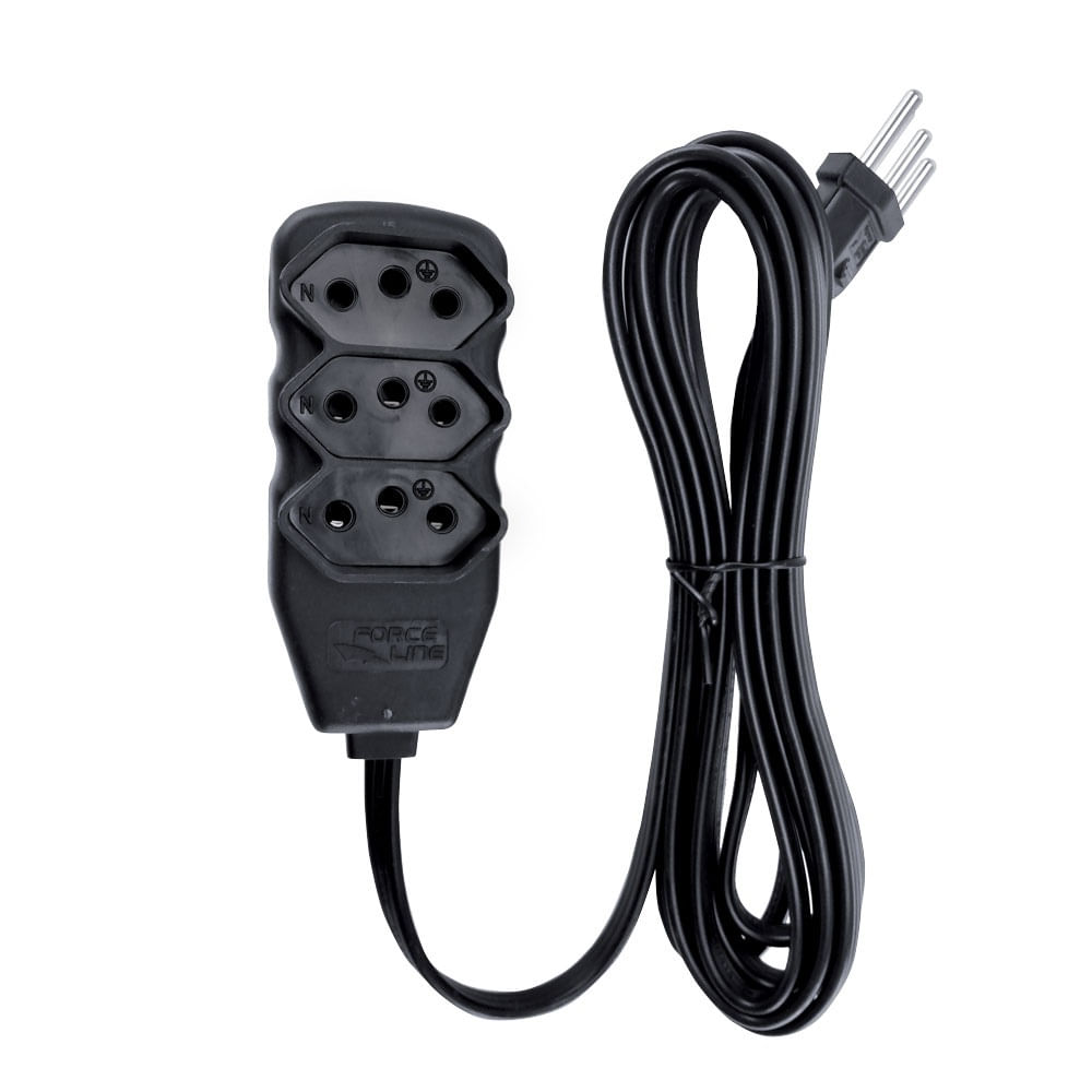 Encontraproduto.com.br - extensao tripolar slim 3tom force line
