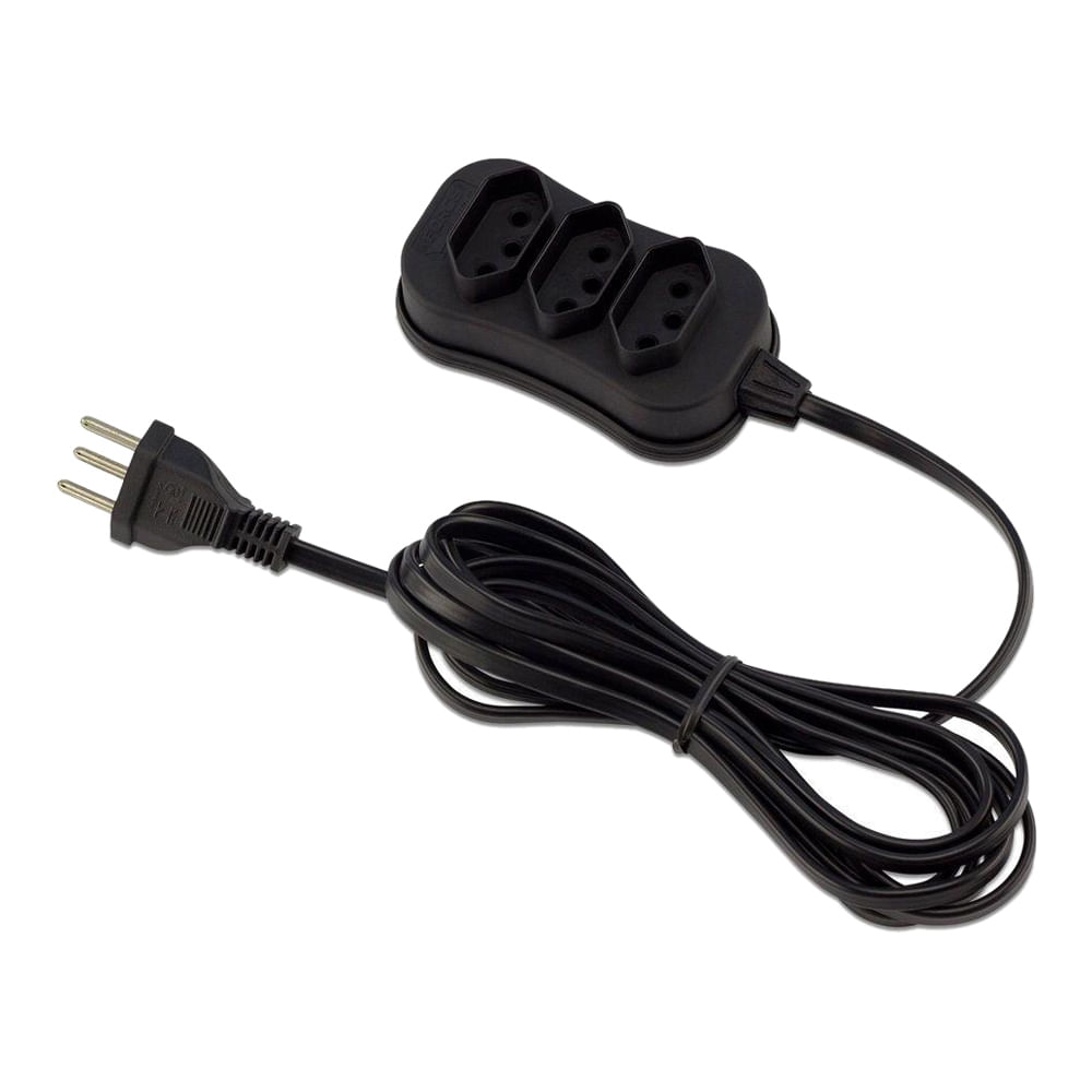 Encontraproduto.com.br - extensao tripolar slim 3tom force line