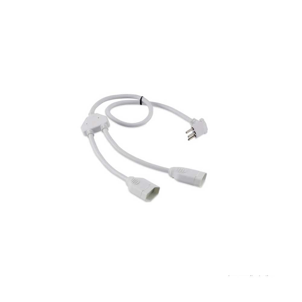 Extensão Multiplicadora Tripolar 20a Branco 1m 2t Force Line
