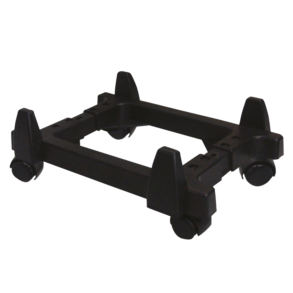 Encontraproduto.com.br - Carrinho com Rodízio CPU, No-Break e Estabilizadores, Preto, 4624  - Force Line