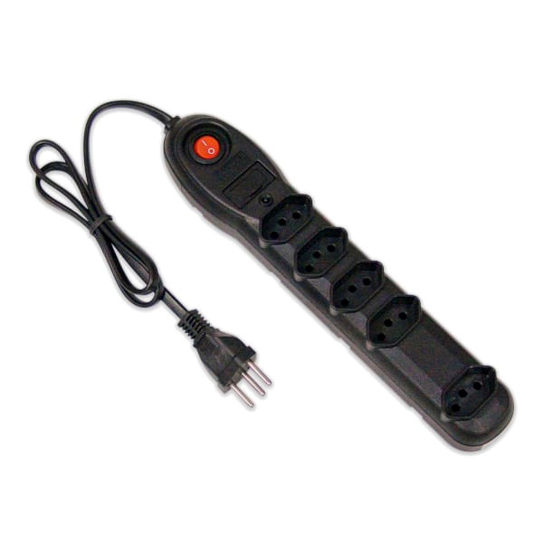 Encontraproduto.com.br - Filtro de linha com 5 tomadas 5001 - Force Line