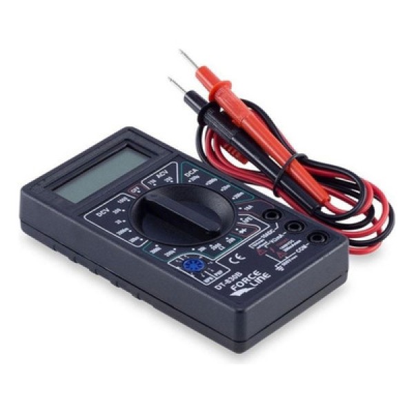 Encontraproduto.com.br - Multímetro Digital Force Line, Preto - 5300