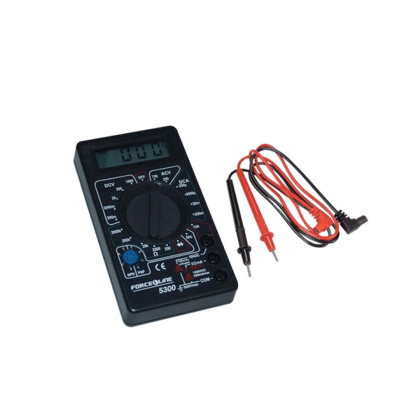Encontraproduto.com.br - Multímetro Digital Force Line, Preto - 5300