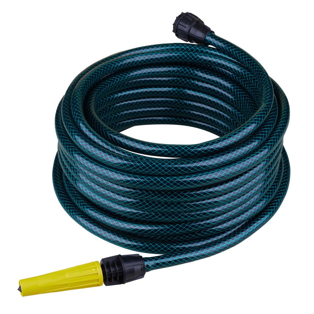 Mangueira Slim 15m com Engate e Esguicho Force Line Verde