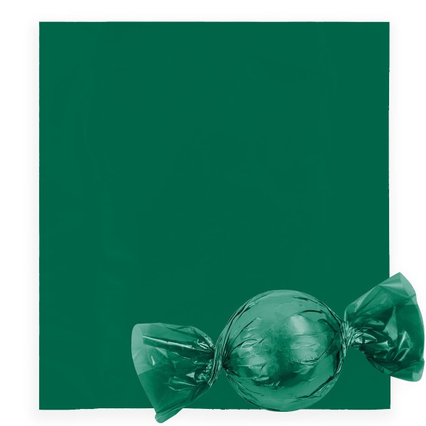 Embalagem para Trufas e Bombons Liso Verde 14,5x15,5CM 100 Unidades 027303 CROMUS