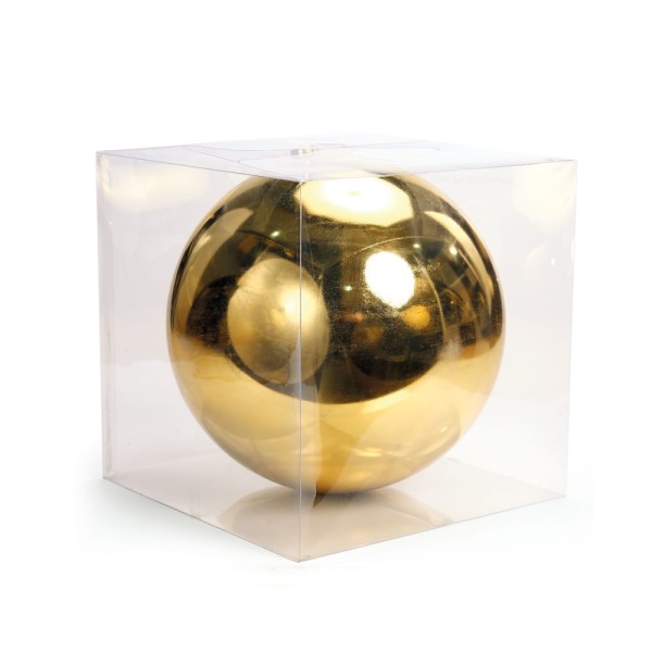 Maxi Bola De Natal Gigante Brilhosa 30cm 1 Unid